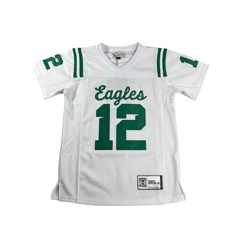 Authentic Classics Travis Hunter Collins High School Jersey Youth L White